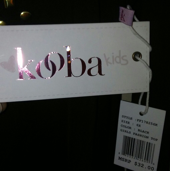 💛NWT Kooba Kids girls top - Picture 3 of 3